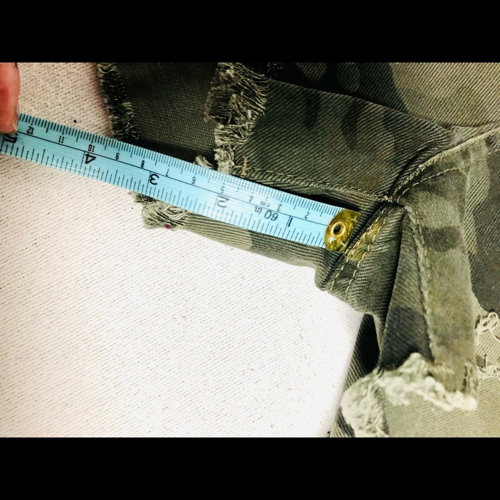NOBO HIGH RISE SHORTS RIPPED SIZE 1 - Picture 5 of 8